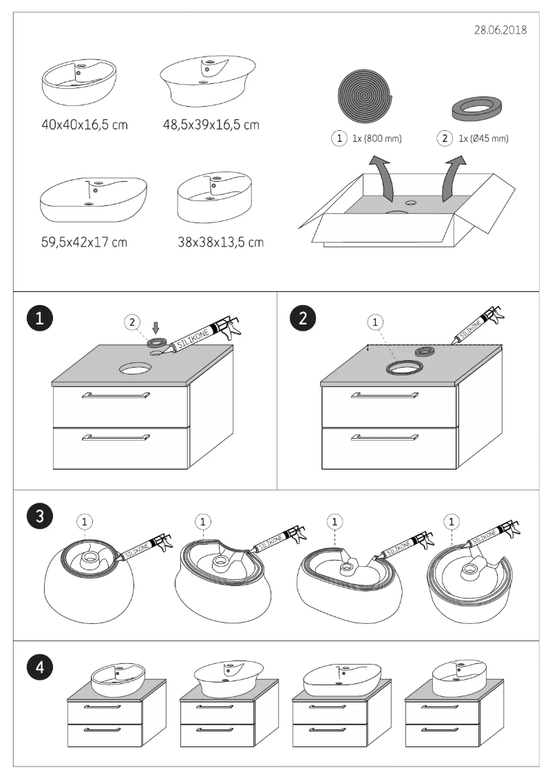Page n°1 - Manuel utilisateur Camargue Tyresö