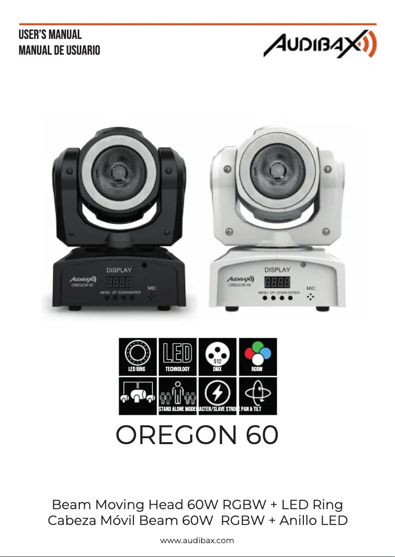Page n°1 - Manuel utilisateur Audibax Oregon 60