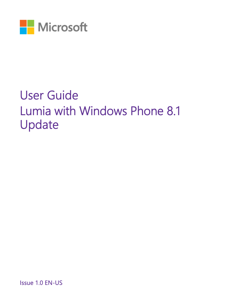 Page n°1 - Manuel utilisateur Nokia Lumia 630