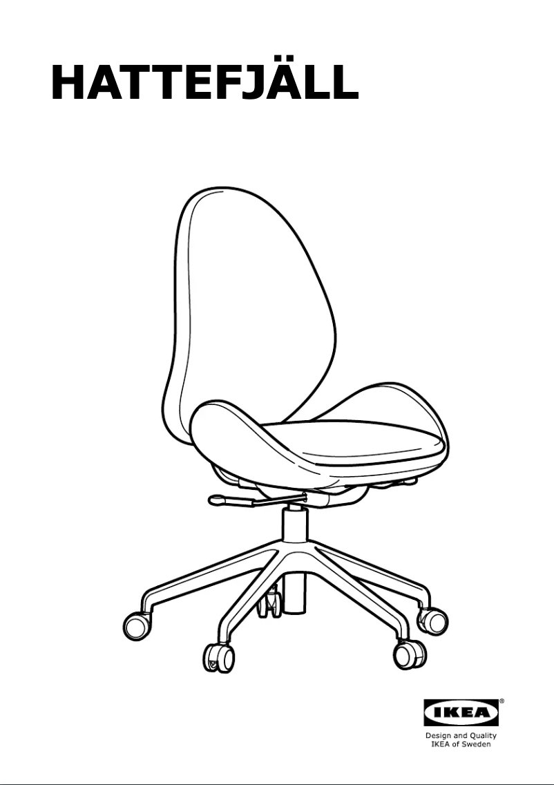 Image de la première page du manuel de l'appareil HATTEFJALL