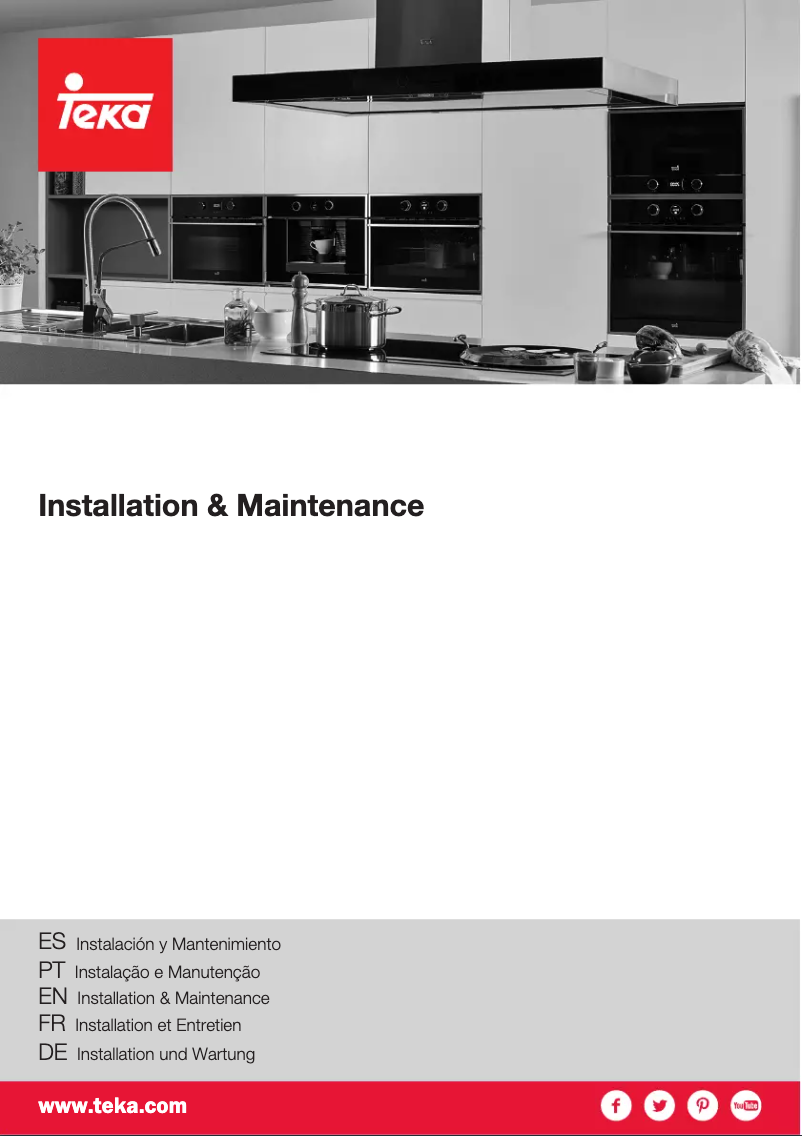 Page n°1 - Guide d'installation Teka HBB 435