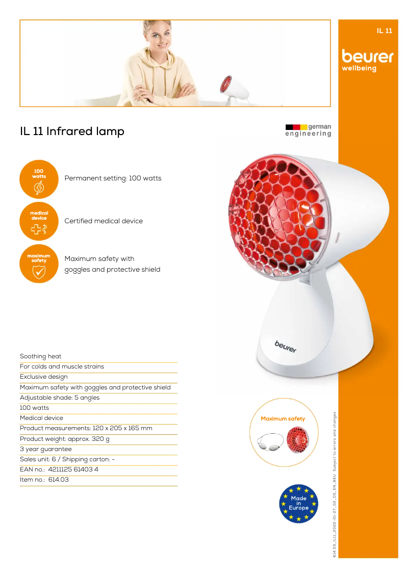 Image de la première page du manuel de l'appareil IL 11