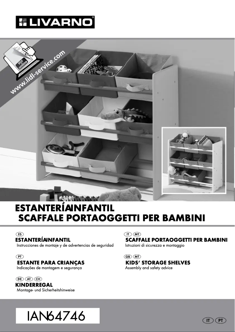 Page 1 de la notice Manuel utilisateur Livarno Lux Z31968A