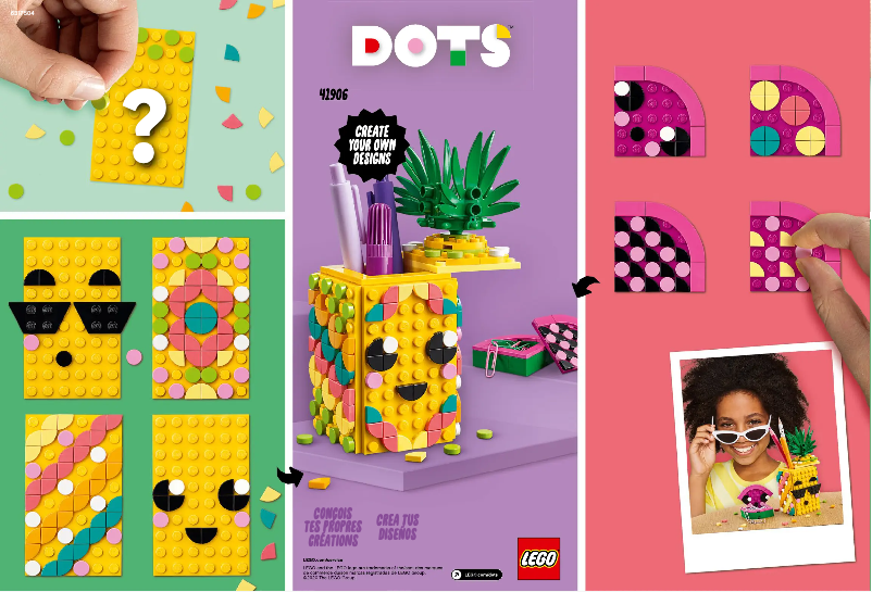Page 1 de la notice Manuel utilisateur Lego Dots 41906