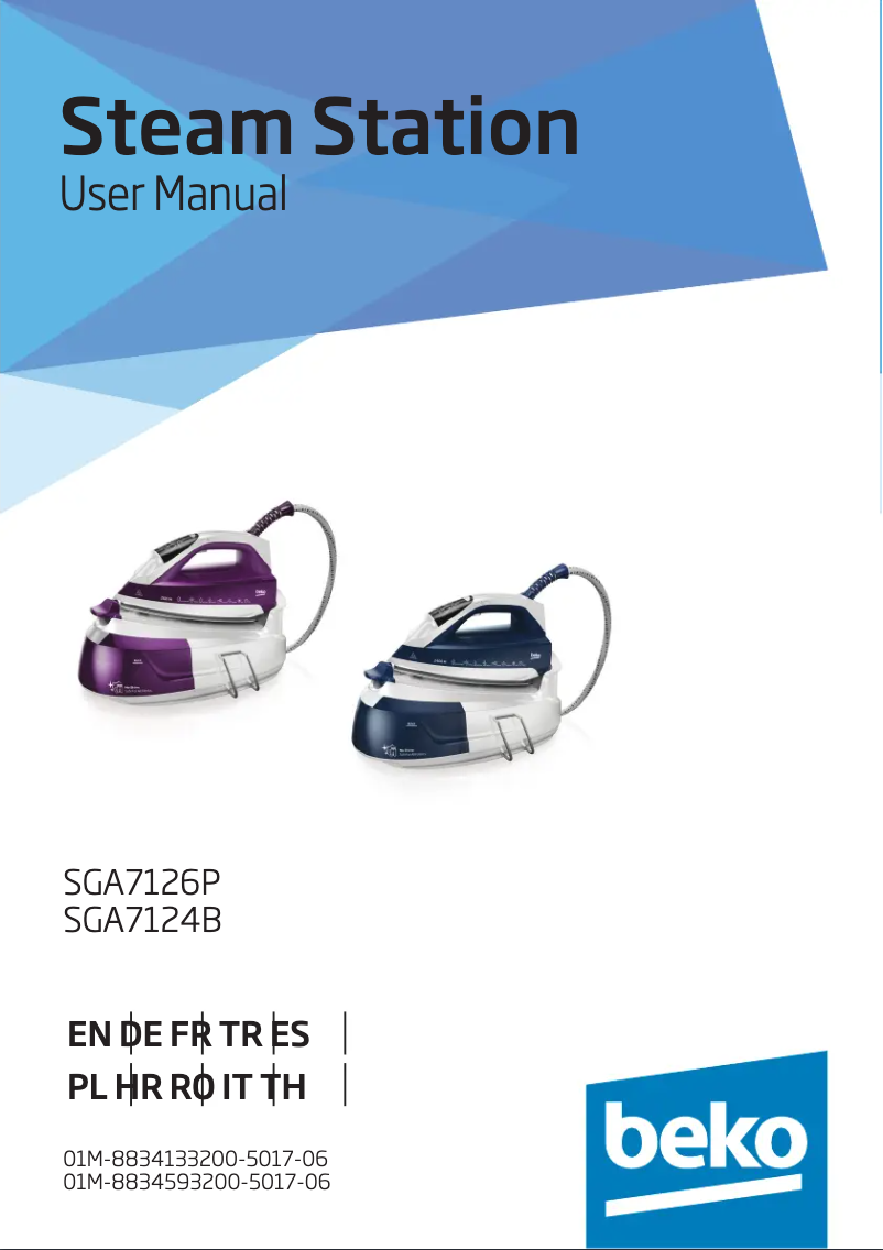 Page 1 de la notice Manuel utilisateur Beko SGA 7126P