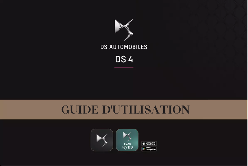 Page 1 de la notice Manuel utilisateur DS 4 (2023)