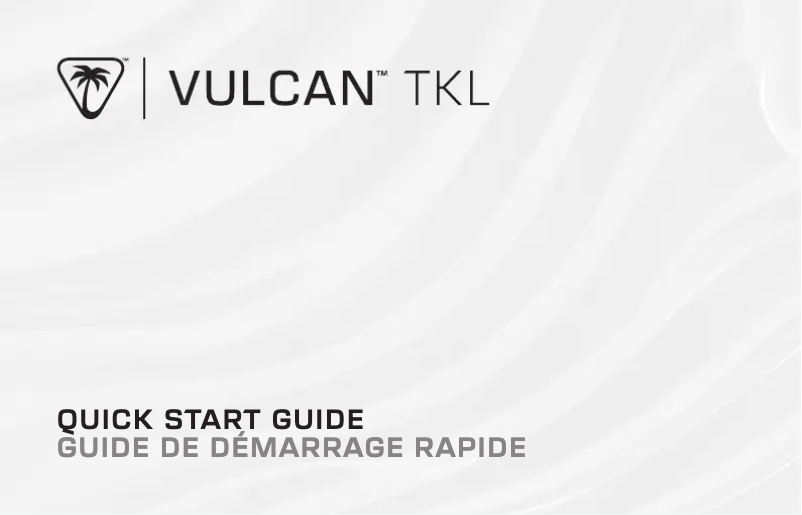 Image de la première page du manuel de l'appareil Vulcan TKL AIMO