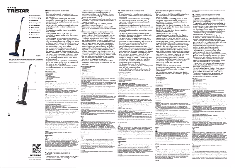 Imagen de la primera página del manual del dispositivo PD-8746