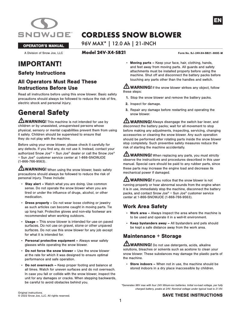 Image de la première page du manuel de l'appareil 24V-X4-SB21