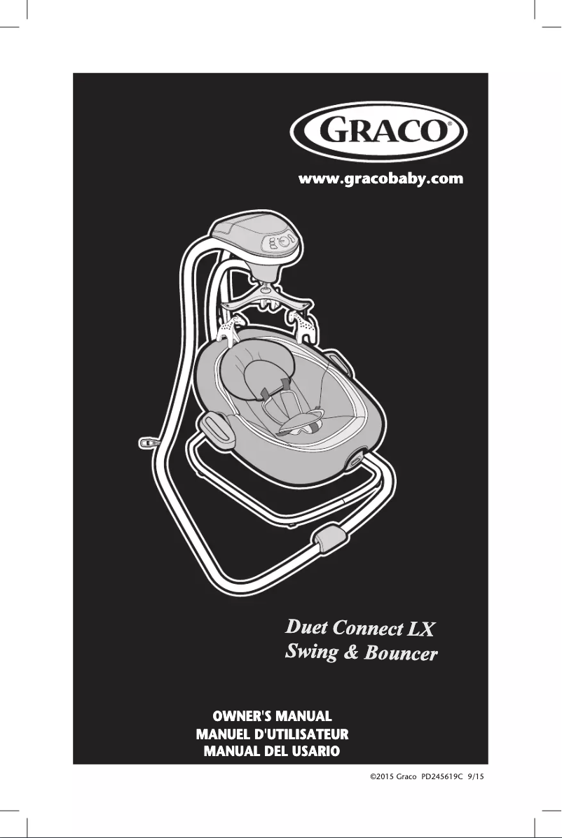 Page 1 de la notice Manuel utilisateur Graco DuetConnect