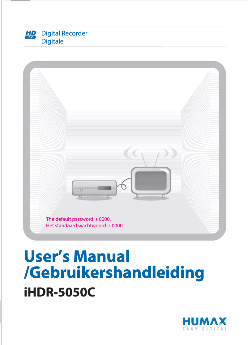 Page 1 de la notice Manuel utilisateur Humax IHDR-5050C
