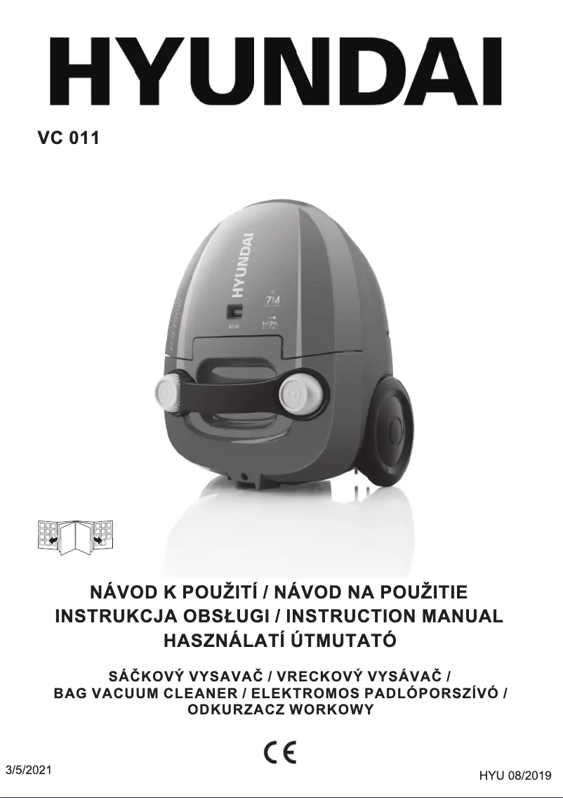 Image de la première page du manuel de l'appareil VC011