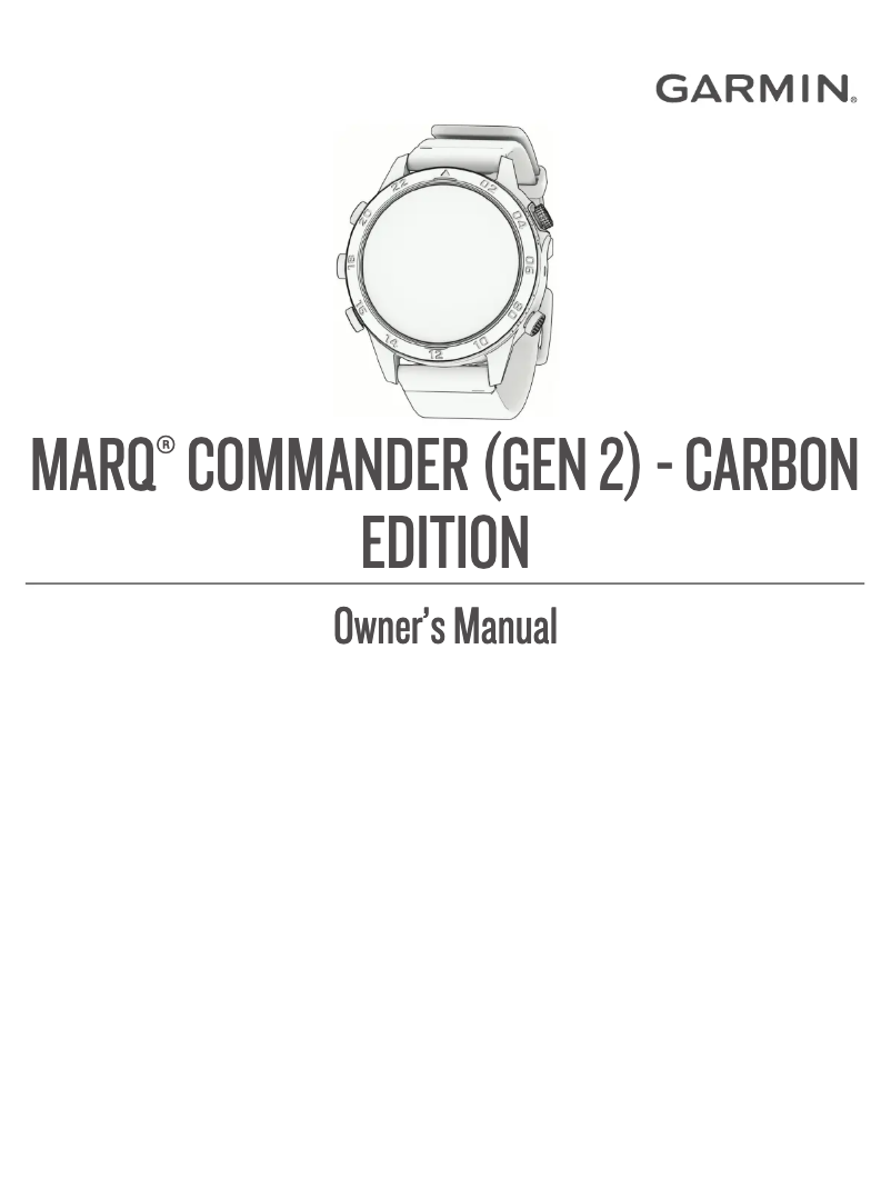 Image de la première page du manuel de l'appareil Marq Commander (Gen 2)