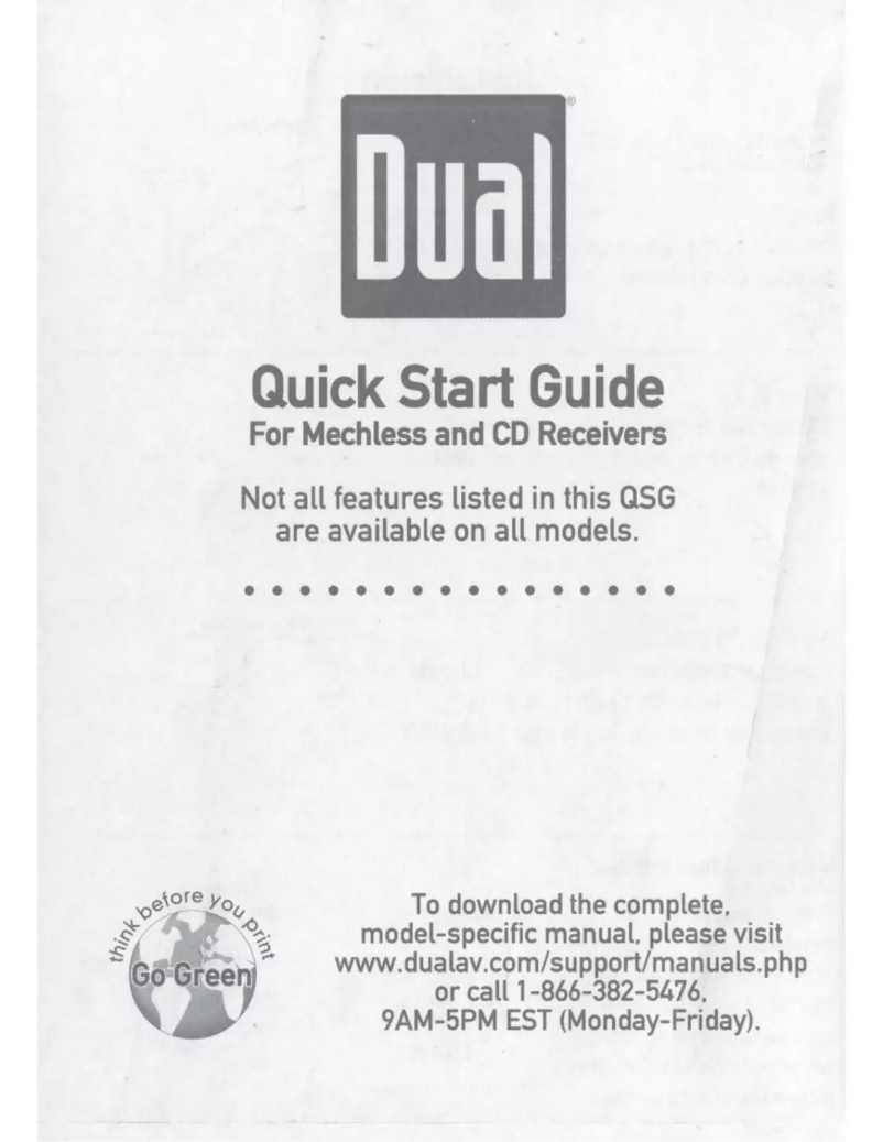 Page 1 de la notice Manuel utilisateur Dual MCP1237BTB