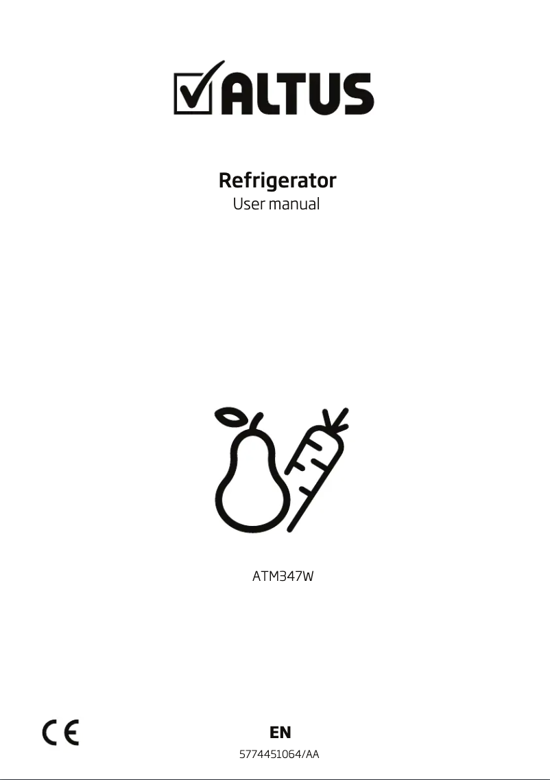Page 1 de la notice Manuel utilisateur Altus ATM347W