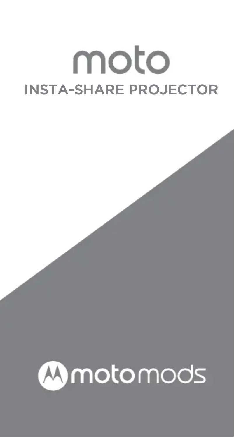 Page 1 de la notice Manuel utilisateur Motorola Insta-Share