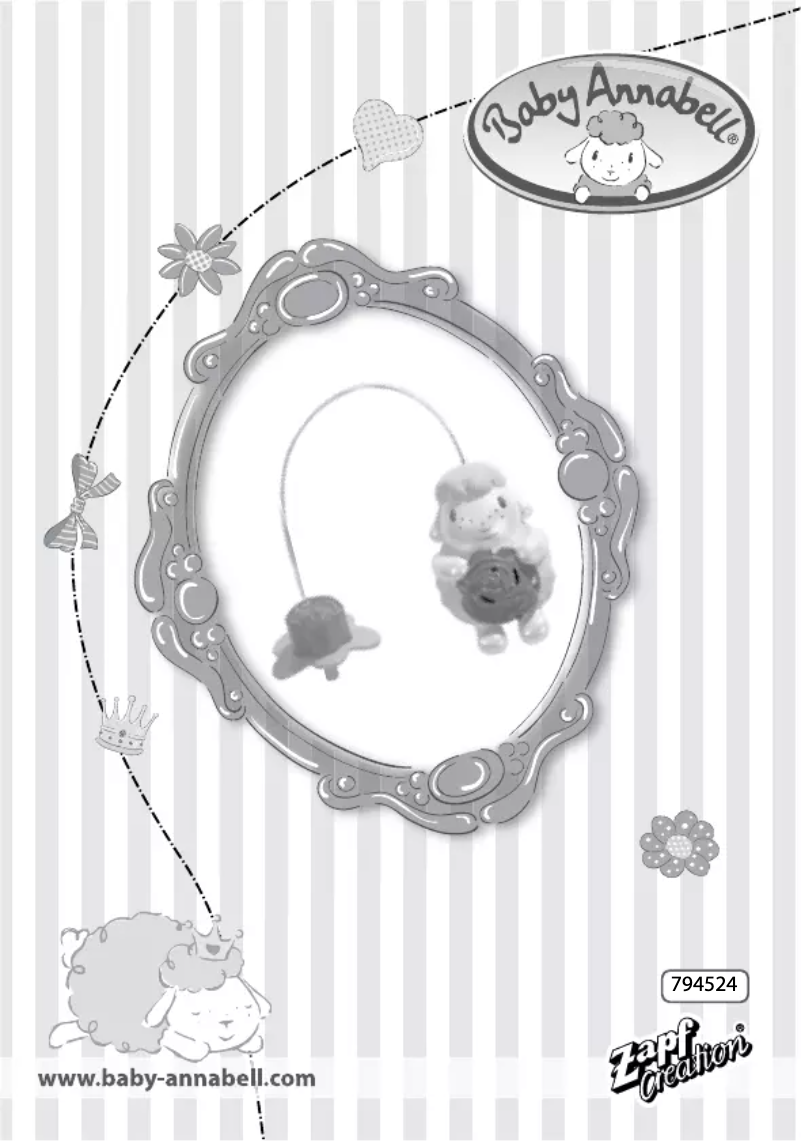 Image de la première page du manuel de l'appareil Baby Annabell 794524