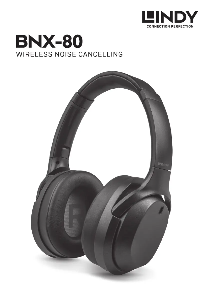 Image de la première page du manuel de l'appareil BNX-80