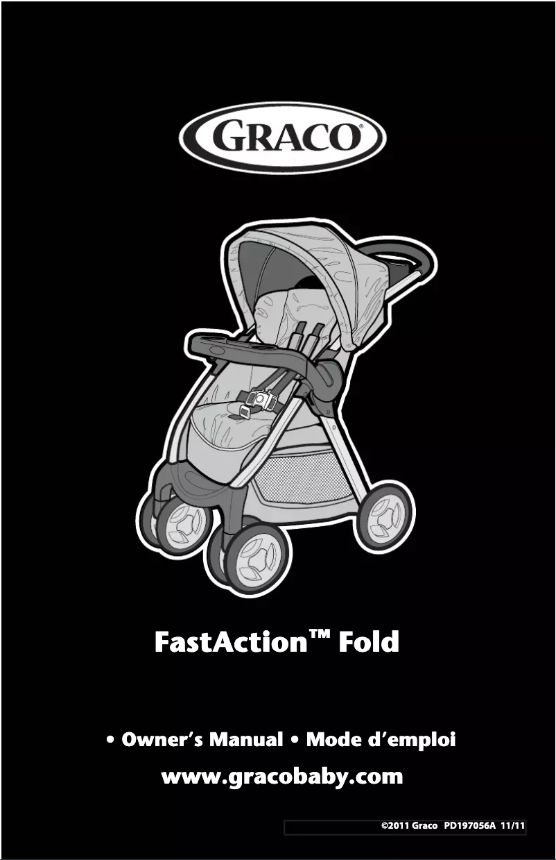 Page 1 de la notice Manuel utilisateur Graco FastAction Fold Travel System