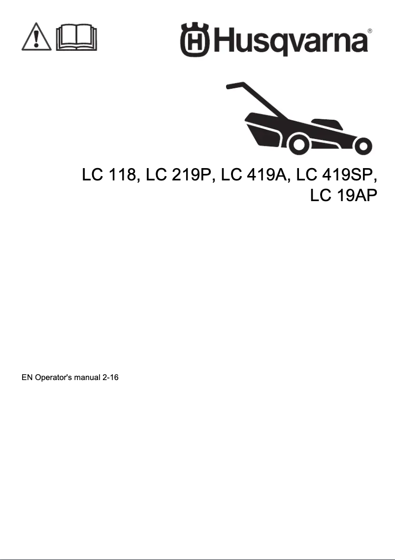 Imagen de la primera página del manual del dispositivo LC 118