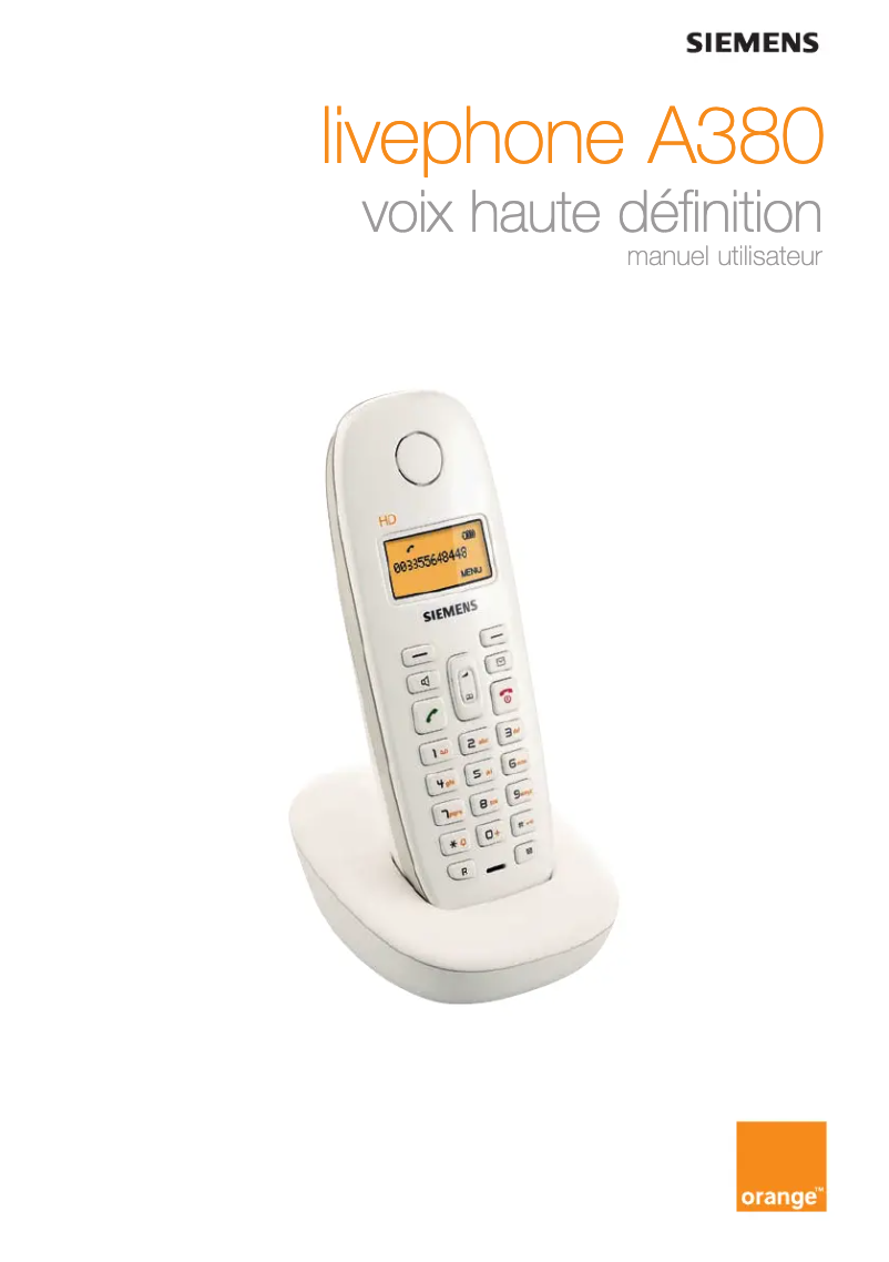 Página 1 del manual Manual de usuario Siemens Gigaset A380 Duo