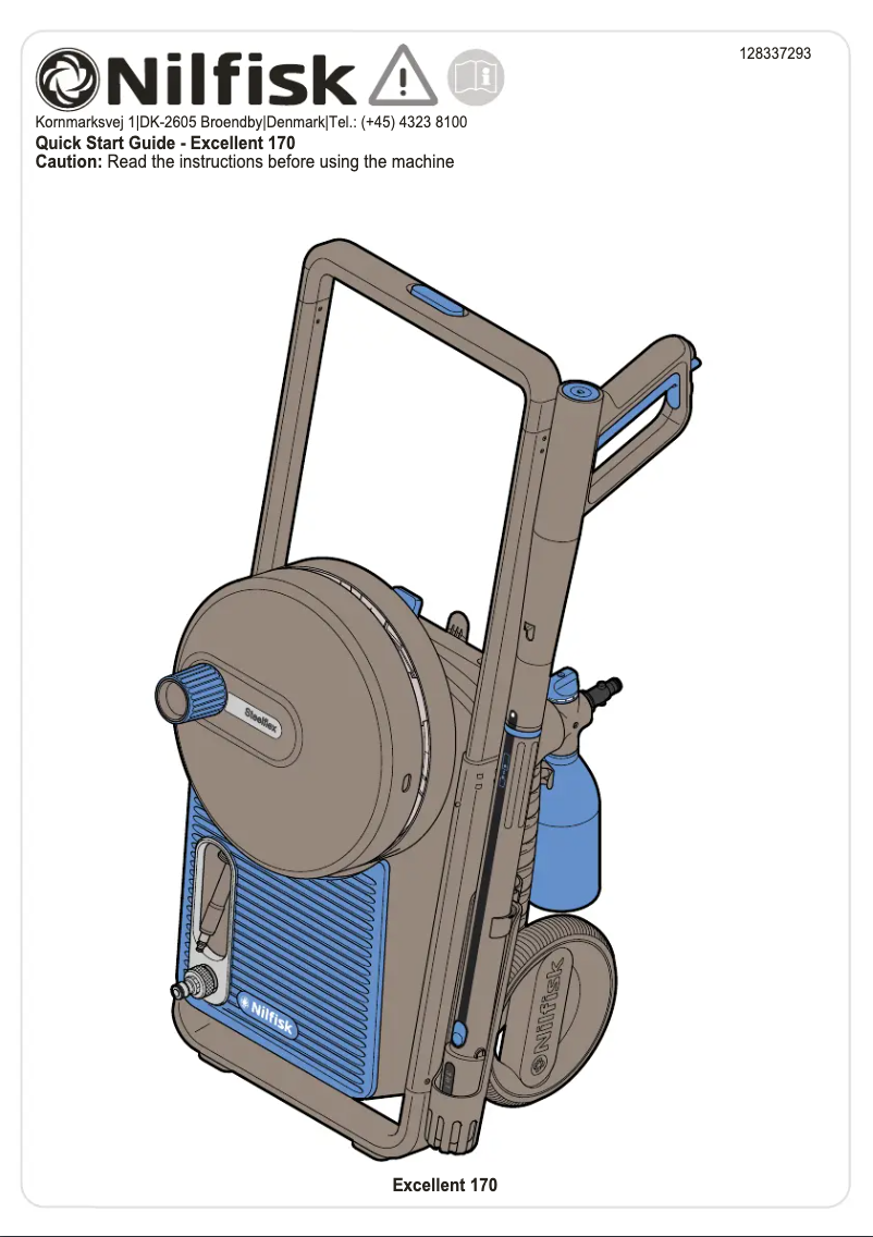 Image de la première page du manuel de l'appareil Excellent 170