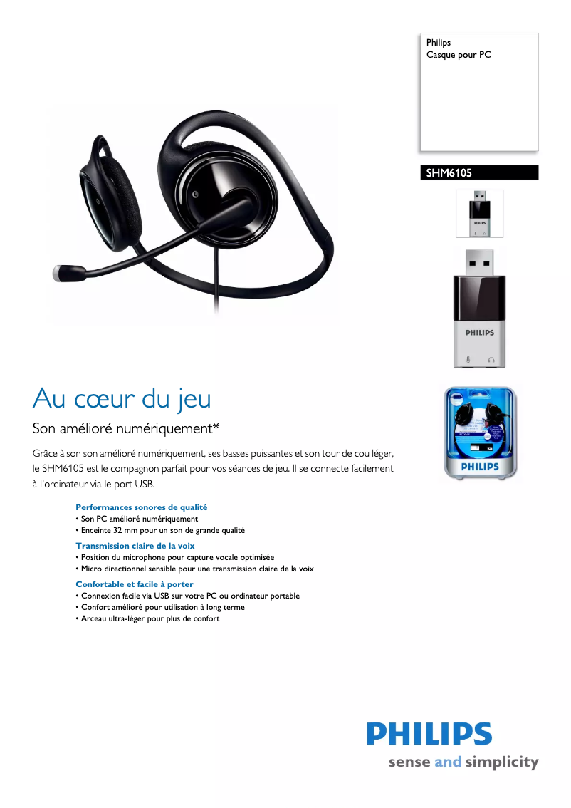 Image de la première page du manuel de l'appareil SHM6105