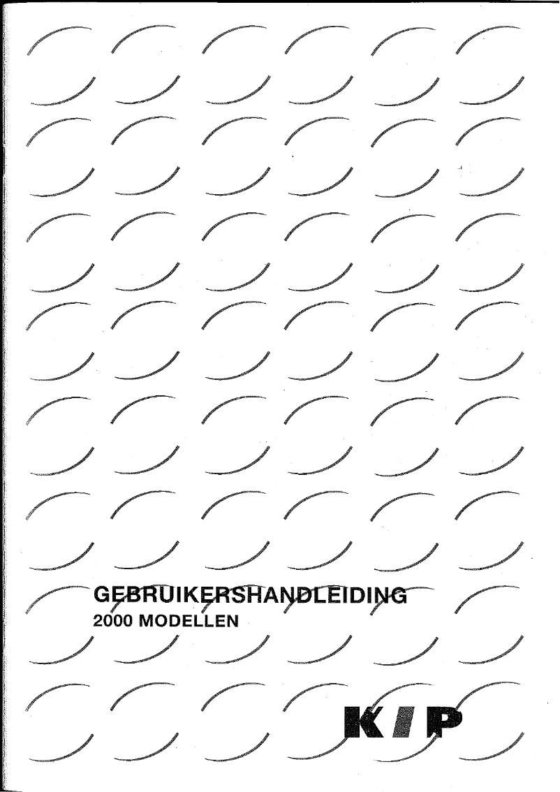 Página 1 del manual Manual de usuario Kip 2000