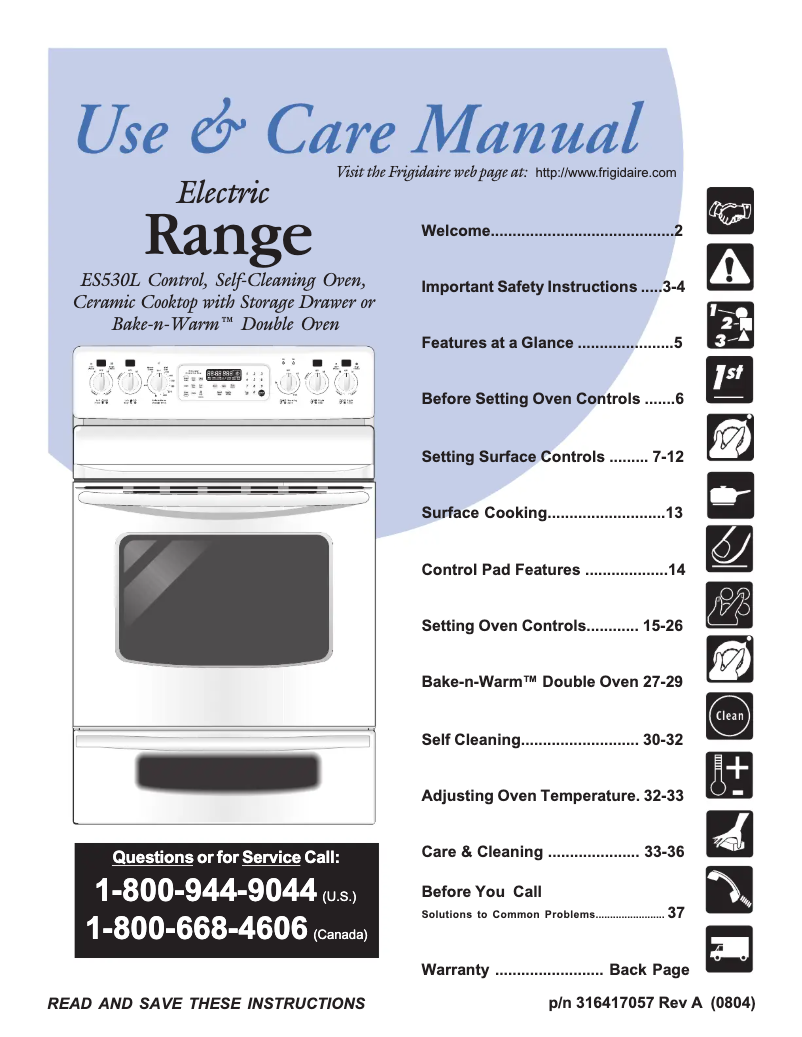 Image de la première page du manuel de l'appareil FEFBZ90GC