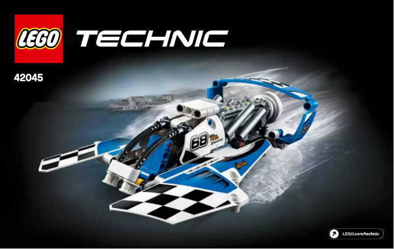Page 1 de la notice Manuel utilisateur Lego Technic 42045