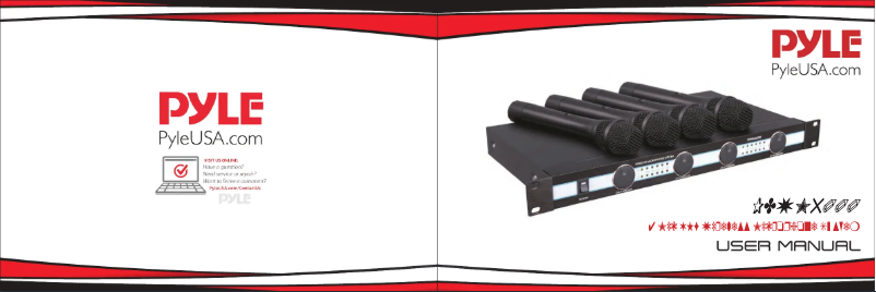 Image de la première page du manuel de l'appareil PDWM5000