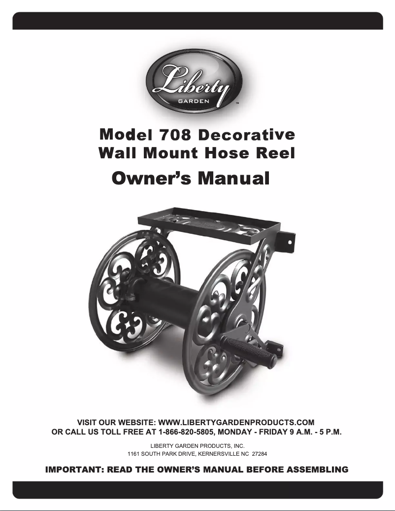 Image de la première page du manuel de l'appareil 708