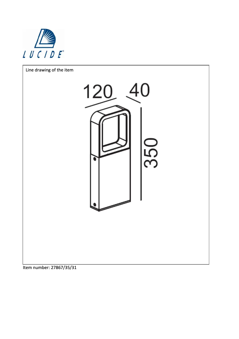 Page n°1 - Manuel utilisateur Lucide Trywo 27867/35/31