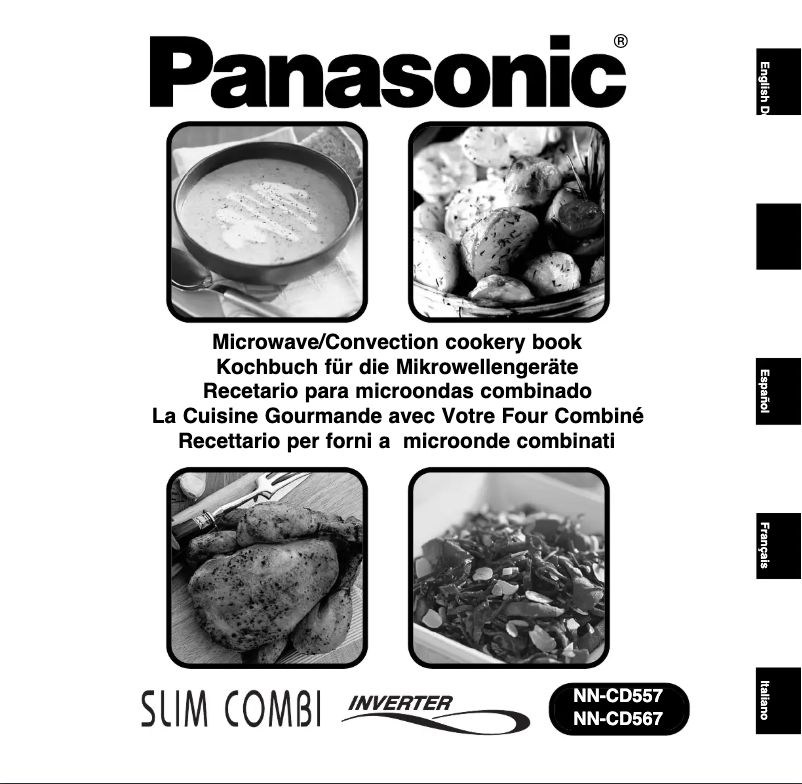 Página 1 del manual Manual de usuario Panasonic NN-CD567
