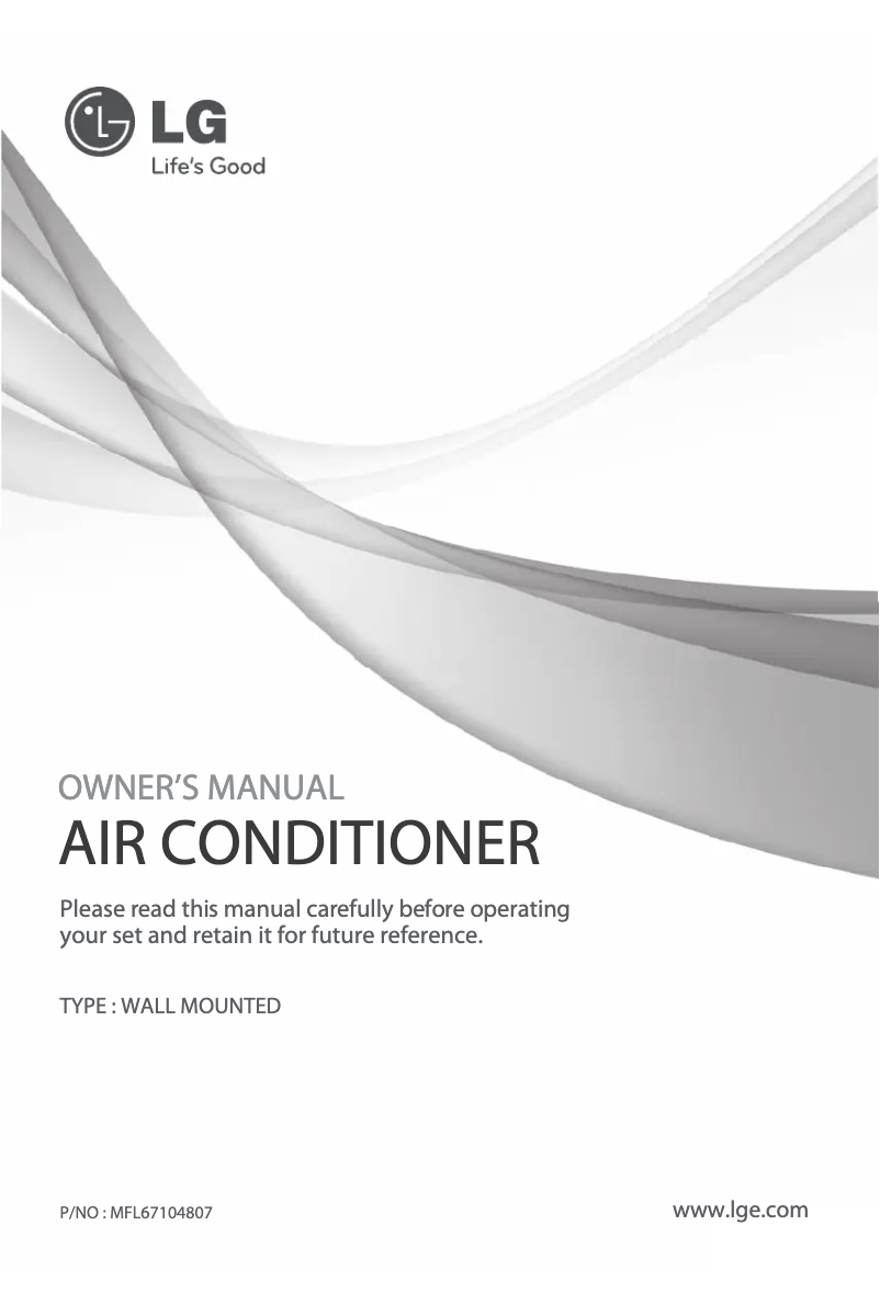 Page 1 de la notice Manuel utilisateur LG ICE24DT