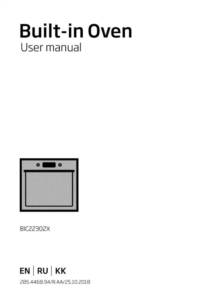 Page 1 de la notice Manuel utilisateur Beko BIM22400XMS