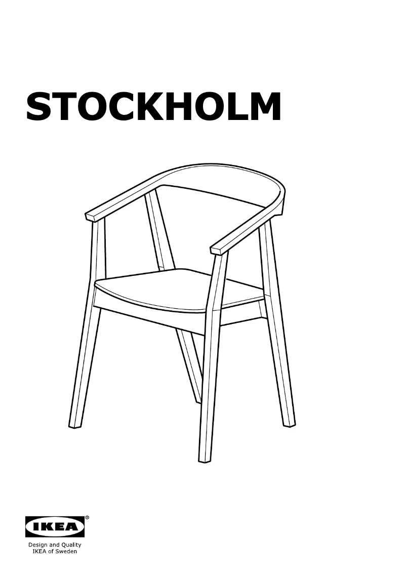 Image de la première page du manuel de l'appareil STOCKHOLM 605.182.26