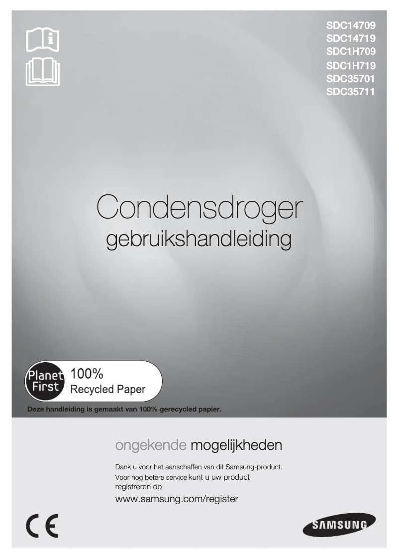 Page n°1 - Manuel utilisateur Samsung SDC14719