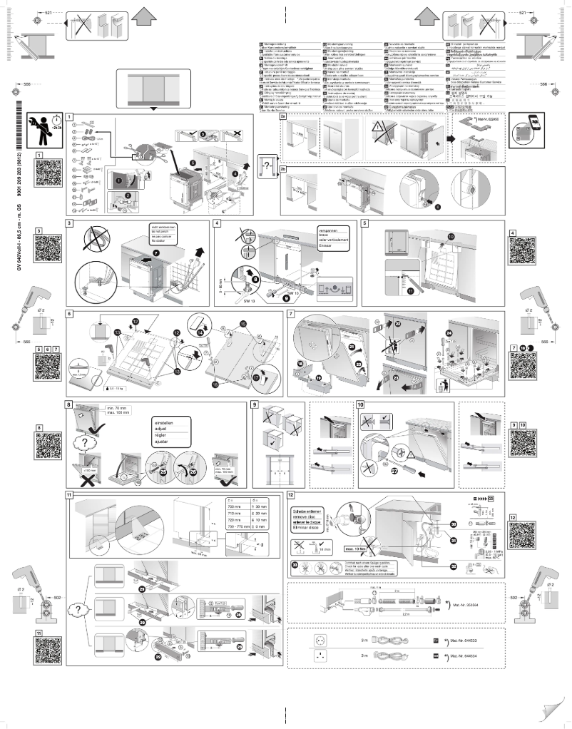 Image de la première page du manuel de l'appareil SX836D01QE