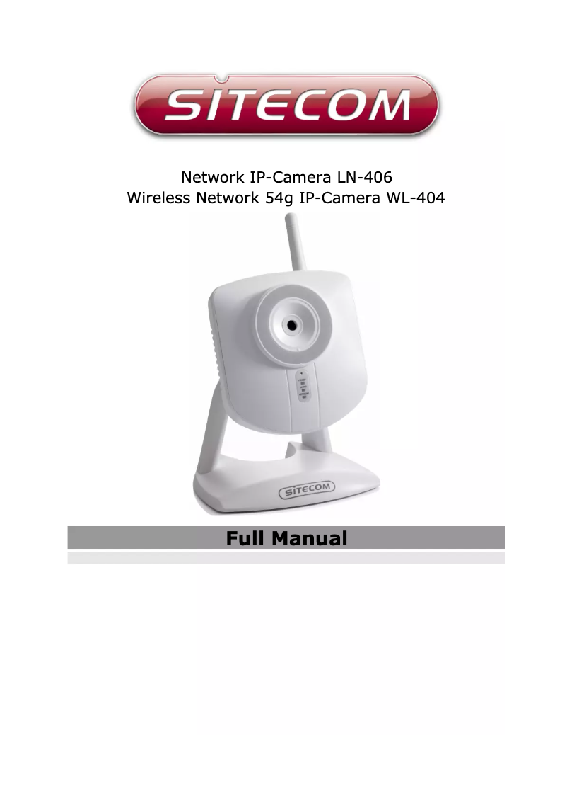 Image de la première page du manuel de l'appareil WL-406