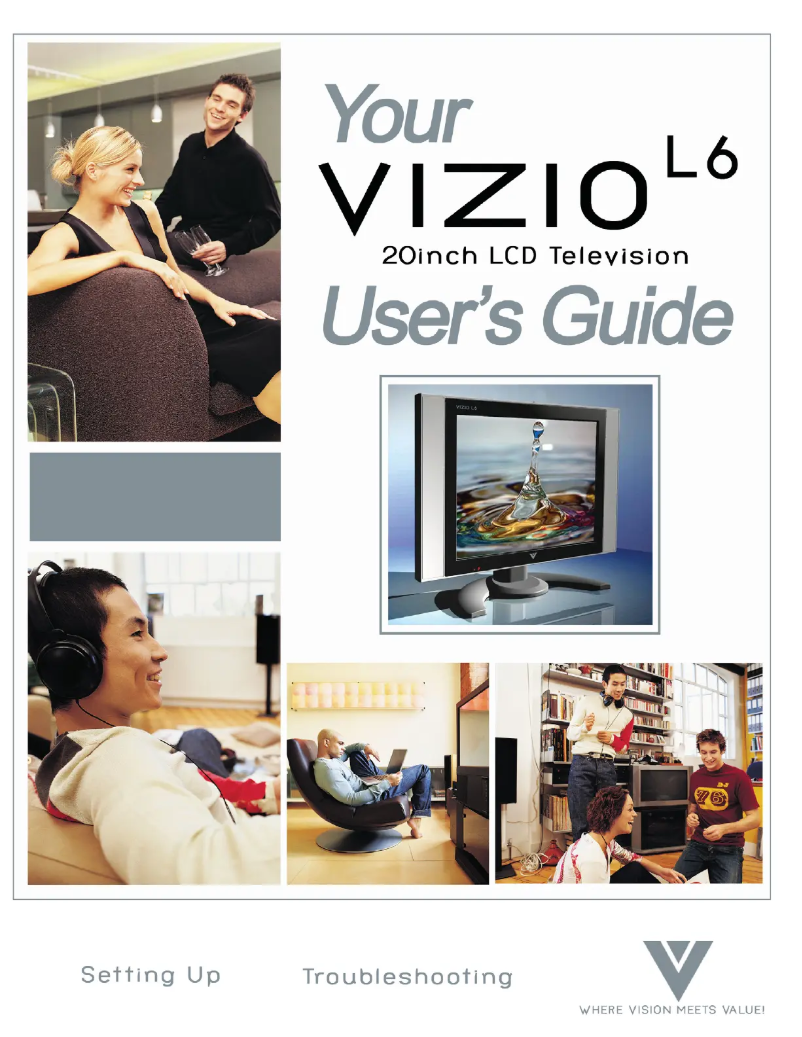 Image de la première page du manuel de l'appareil L6