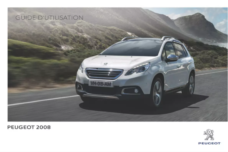 Page 1 de la notice Manuel utilisateur Peugeot 2008 (2015)