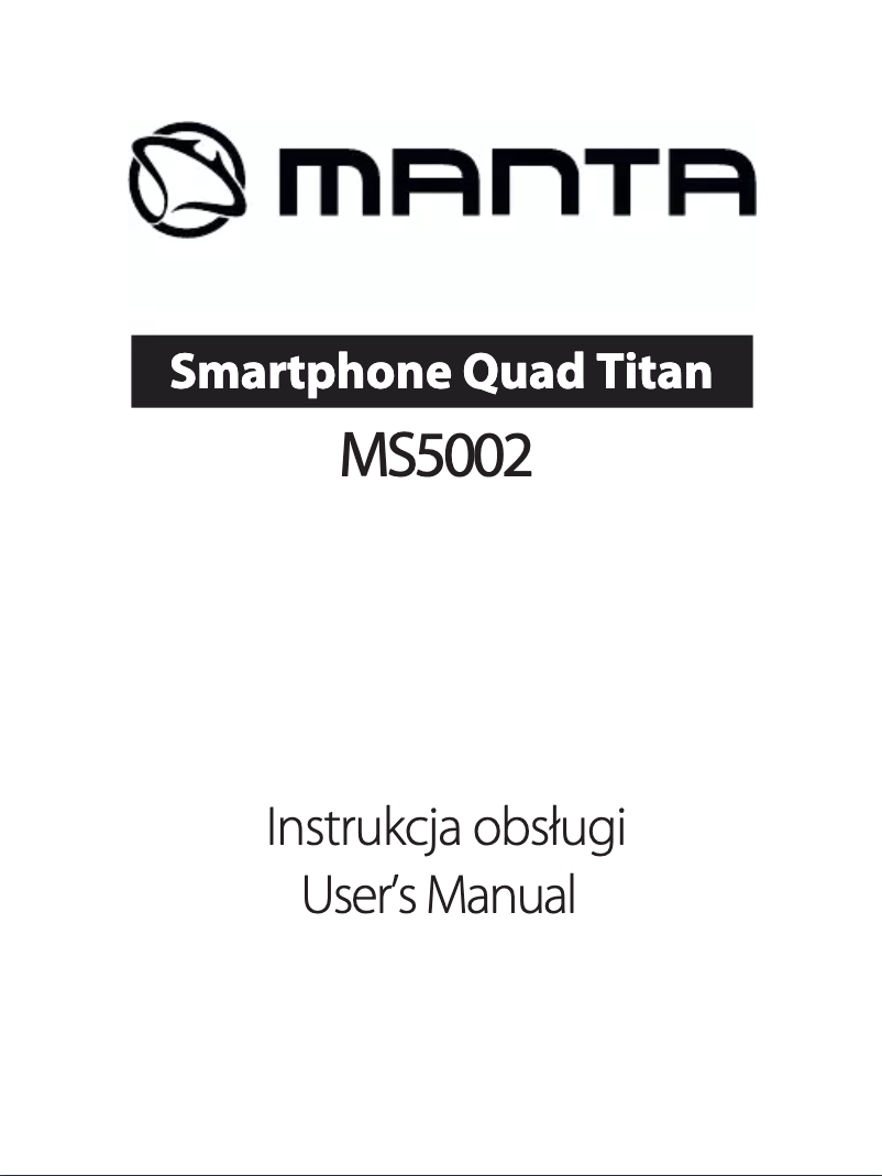 Página 1 del manual Manual de usuario Manta MS5002