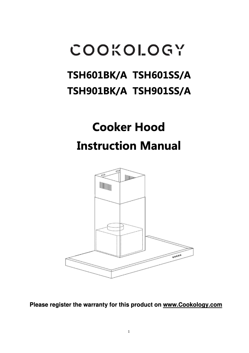 Image de la première page du manuel de l'appareil TSH901BK