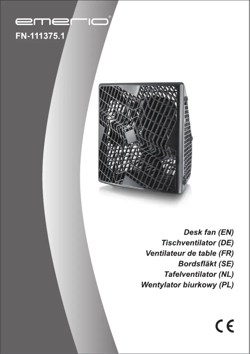 Image de la première page du manuel de l'appareil FN-111375.1