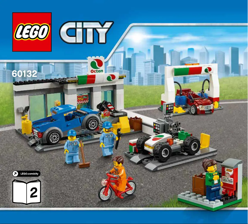 Page 1 de la notice Manuel utilisateur Lego City 60132