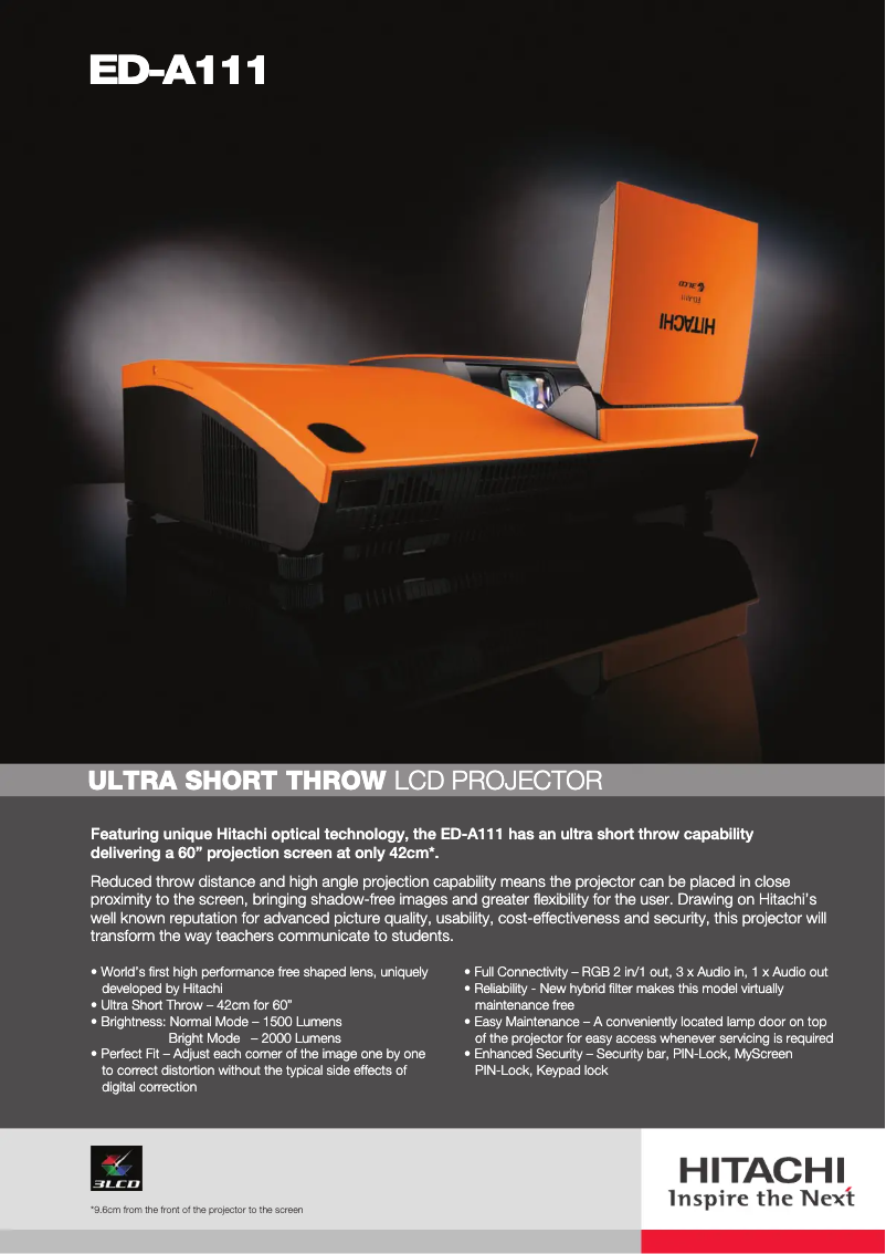 Image de la première page du manuel de l'appareil ED0-A111