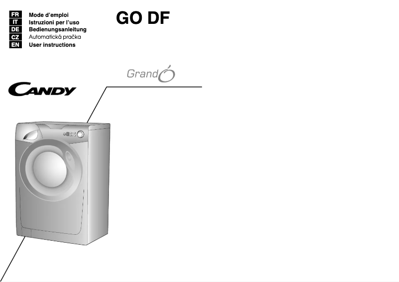 Image de la première page du manuel de l'appareil GO 127DF/L1-S