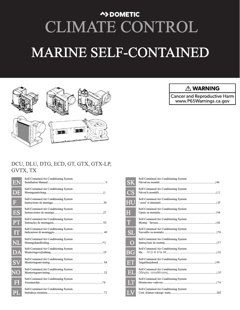 Imagen de la primera página del manual del dispositivo DCU