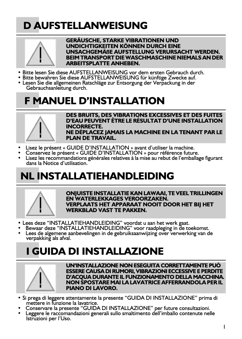 Image de la première page du manuel de l'appareil WA Champion 74
